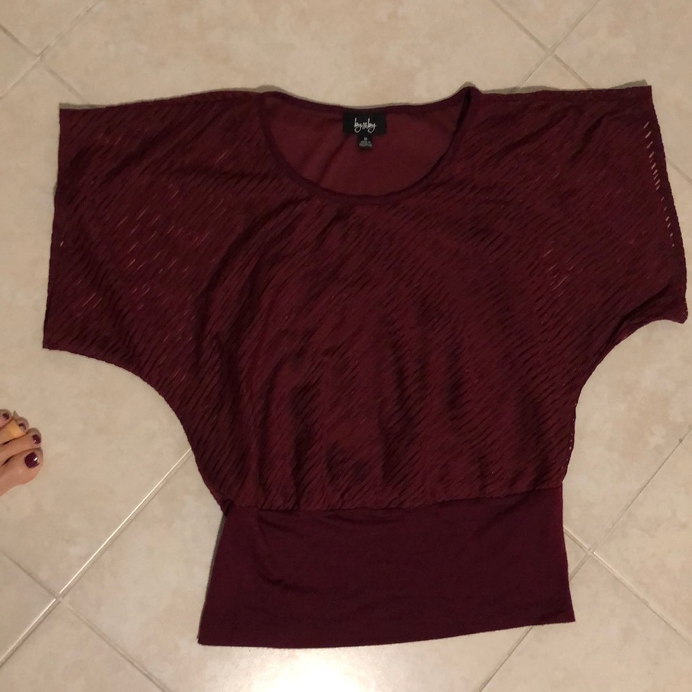 Ladies burgandy/wine